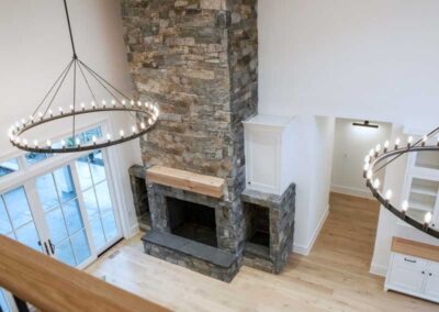 livingroom fireplace by Landry + Co